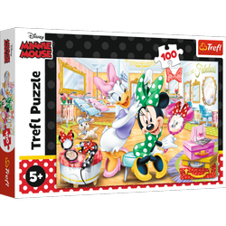 Puzzle Trefl 100 Minnie W Salonie Kosmetycznym