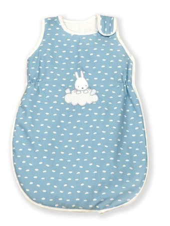Amy śpiworek skybunny 86 cętki niebieskie 686784
