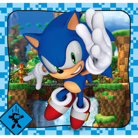 Clementoni Puzzle 3x48 Super Kolor Sonic 253203