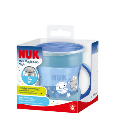 Nuk Kubek świecący w ciemności Evollution Mini Magic cup night 372493