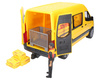 Bruder 02671 MB Sprinter DHL z figurką kuriera i z akcesoriami 026714