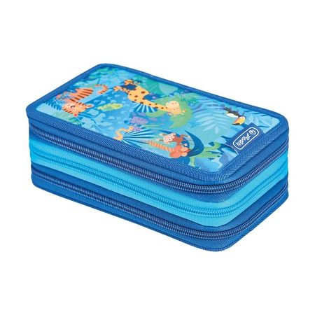 Herlitz Piórnik potrójny 31cz.Jungle Safari 399645