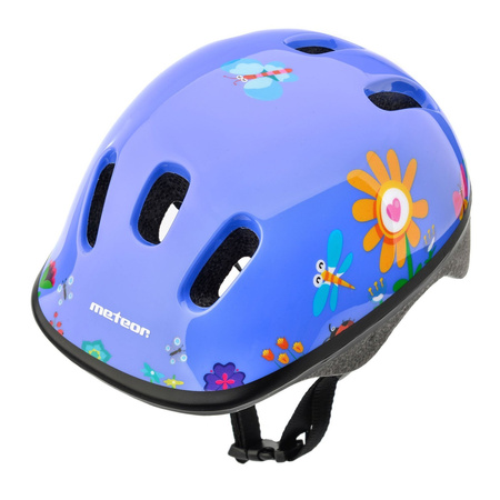 Kask rowerowy meteor ks06 garden roz. Xs