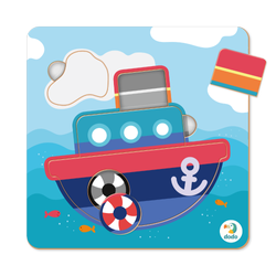 Puzzle Sorter Mini 5el Statek 242985