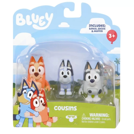 Bluey Figurki 2pak Kuzyni 130407