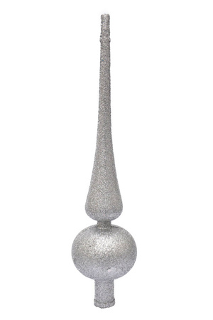 Szpic choinkowy srebrny 225755