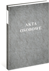 Teczka akt osobowych oklejana t-04 szara 070761