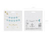 Baner Baby shower 290x16,5cm jasny niebieski 013650