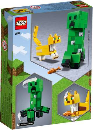 Lego 21156 minecraft bigfig creeper i ocelot