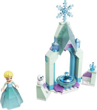 Lego 43199 Disney Dziedziniec zamku Elzy