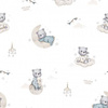 Kocyk Sredniaka  Misie z minky dapple grey rozmiar 75x100 cm 422191