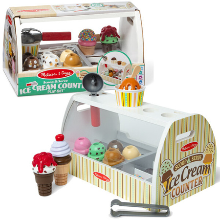 Mellisa&Doug Duża drewniana lodziarnia 005563