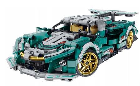 IM MASTER RC Klocki Super auto turkus 450el 041193