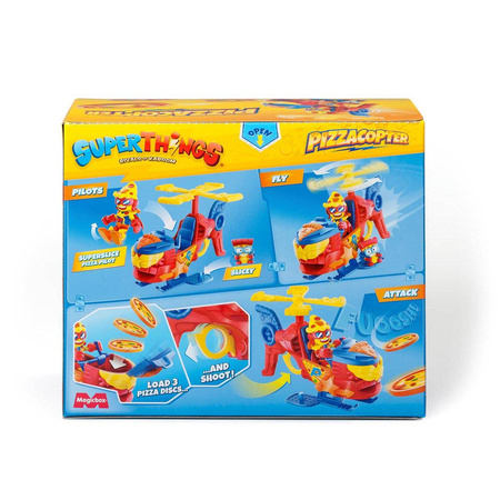 SuperThings Sekret Pojazd Pizzacopter 023136
