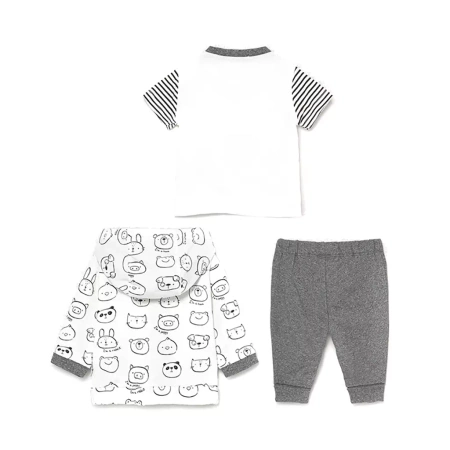Mayoral dres kolor 27 gris mezci rozmiar 6-9 m