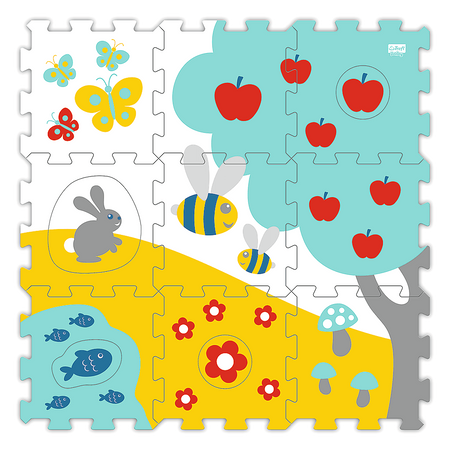 Trefl moja pierwsza puzzlopianka łączka 612615