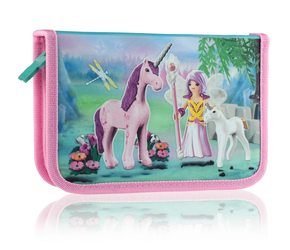 Piórnik pojedynczy bez wyposażenia, 2 klapki, 1bw2 pl-19 playmobil 144191