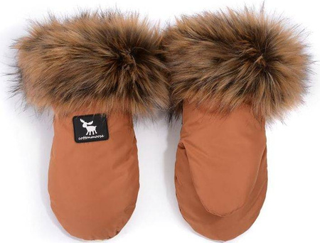 Cottonmoose  rękawice/ mufka do wózka handmuff yukon amber