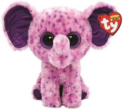 TY Beanie Boos słoń EVA, 15 cm