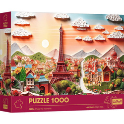 Puzzle Trefl 1000 Jubileusz Paryż 400441