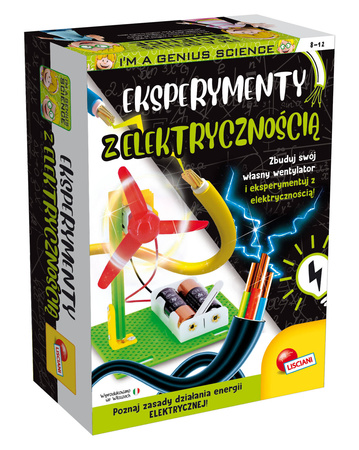Lisciani Mały Geniusz Eksperymenty z elektrycznością 101535