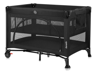 Lionelo łóżeczko turystyczne Laura Black Carbon 721721