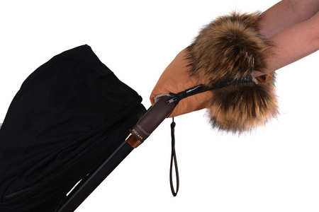 Cottonmoose  mufka do wózka handmuff jungle green 722845