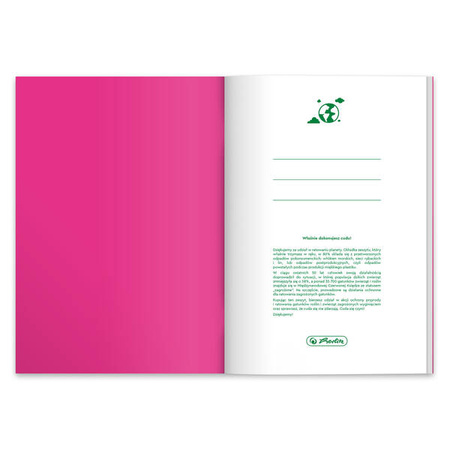 Zeszyt B5 60 kartek w kratkę Eco PP Colors Fsc 564976