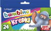 Kredki Bambino świecowe 24 kol. 000218