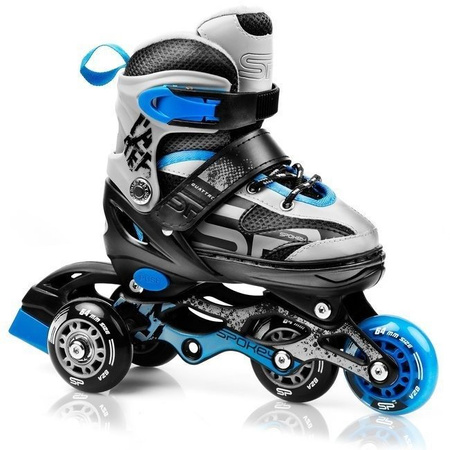 Łyżworolki regulowane quattro spokey 4w1 roz.30-33