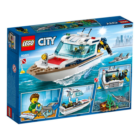Lego 60221 jacht 