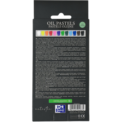 Pastele olejne Oxford 12szt 242674