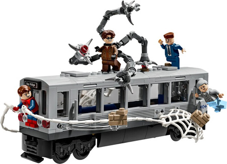 Lego 76321 Super Heroes Spider-Man kontra Doc Ock Scena w metrze 817934