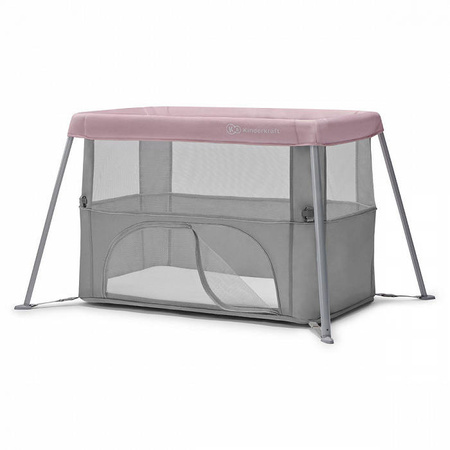 Kinderkraft łóżeczko turystyczne Movi Pink 918430