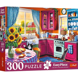 Puzzle Trefl 300 Easy Piece Poranek w kuchni 231021