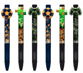 Długopis wymazywalny automatyczny z ergonomicznym uchwytem ST.RIGHT /36/