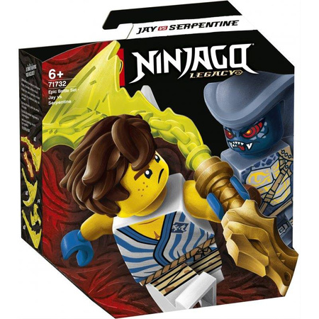 Lego 71732 epicki zestaw bojowy- jay kontra wężyn