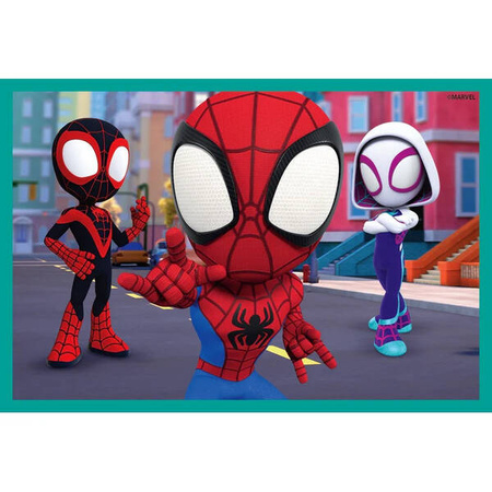 Clementoni Cubi Klocki 6 Spidey&His amazing friends 406616