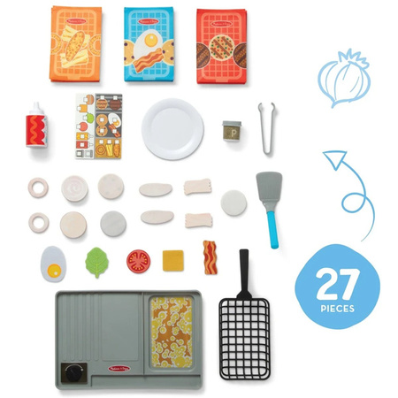 Mellisa&Doug Wodne malowanie Zestaw do grillowania 005440