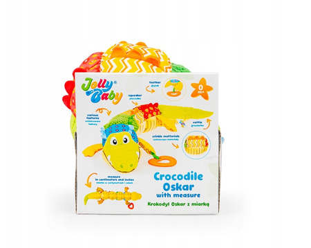 Jolly Baby Krokodyl Oskar z miarką 826088