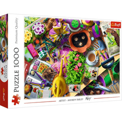Puzzle Trefl 1000 Porządki w ogrodzie 109276