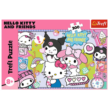 Puzzle Trefl 300 Szalone trio Hello Kitty 230390
