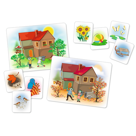 Gra Trefl Trefliki poznają: Pory roku 018394