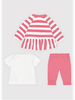 Mayoral dres z koszulką kolor 10 bubble gum  rozmiar 2-4 m