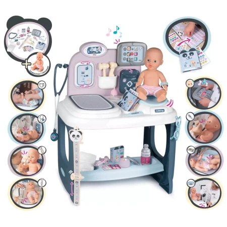 Smoby Baby Care Centrum Opieki z lalką 403006