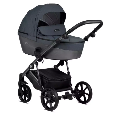 Tutis Viva 4 (luxury) Obsidian 060 Wózek dziecięcy 2w1