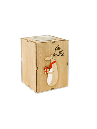 Świecznik drewniany 207454