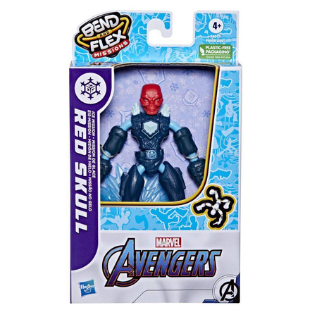 Avengers F4008/F4017 Figurka Bend And Flex Red Skull 954520