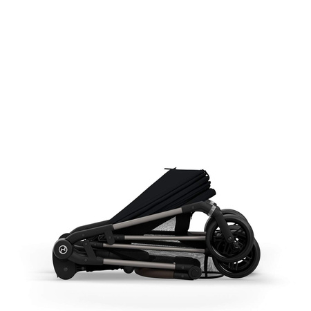 Cybex Melio B Magic Black black wózek spacerowy
