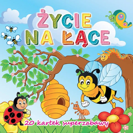 Kolorowanka życie na łące 605560